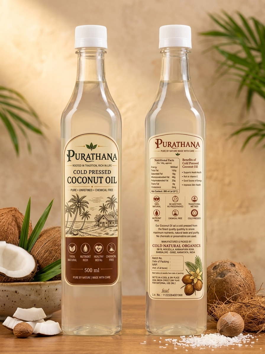 Cold Pressed Coconut Oil