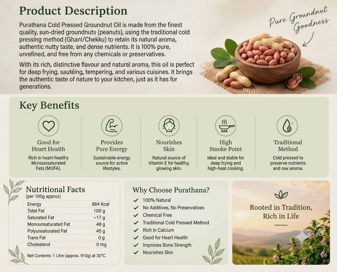 Benefits & Nutrition Infographic